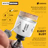 Amboss M 42 Bi-Metall Lochsägen Set Ø 19-83 mm (11-teilig) | Für Aluminium, Stahl, Gipskarton, Holz etc.