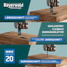 Bayerwald Holz Bandsägeblatt <br> 2240 x 20 x 0.5 x 3 ZpZ