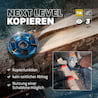 NeoPlane Frässcheibe für Winkelschleifer Ø 100 mm x 22,2 mm mit 3 HM Messern im Koffer