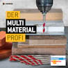 Amboss Mehrzweck Bohrer Satz 7-tlg. Ø 4.0-12.0 mm
