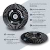 Bayerwald Raspelscheibe Black Biter Ø115 mm für Winkelschleifer