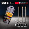 SDS-Plus 4 Schneider Set 3tlg GL160mm 6. 8. 10mm