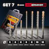 SDS-Plus 4 Schneider Set 7tlg GL110mm 5. 6. 8mm   GL160mm 6. 8. 10. 12mm