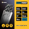 10 x  STEP Force Metallbohrer DIN 338 - Ø:1.5 mm