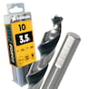 10 x HSS G STEP Force Metallbohrer DIN 338 - Ø:3.5 mm