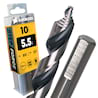 10 x HSS G STEP Force Metallbohrer DIN 338 - Ø:5.5 mm