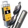 10 x  STEP Force Metallbohrer DIN 338 - Ø:6 mm