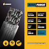 10 x HSS-G BASE Force Metallbohrer DIN 338 - Ø:5.5 mm