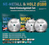 Bayerwald NE-METALL & HOLZ Ø168 Akku-Handkreissägeblatt Set