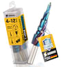 AMBOSS Stufenbohrer HSS-E Co 5% D:4-6-8-10-12mm TiAlSiN nano blue coating