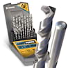 19-tlg. Base Force Set Spiralbohrer HSS-G DIN 338 (Ø 1-10 mm)