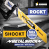 3x Amboss Metal Shock Säbelsägeblatt Länge 300 mm 8 ZpZ