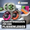Amboss Diamant Fächerschleifscheibe 115mm K120 M14