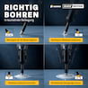 Diamant Bohrkronen Set - Amboss Black Edition 5 - Ø 5/6/8/10 5 tlg. (inkl. 8,5 mm 6kant)