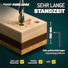 Profi Holzbohrer Set Überlänge 230 mm - 7‑tlg. 4-12 mm - Bayerwald Werkzeuge - HSS & HCS Holzspiralbohrer für präzise, ausrissfreie Bohrungen