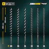 Bayerwald 6-tlg. Schlangenbohrer Set - Gesamtlänge 460 mm ANACORE 6 - Ø 10-12-14-16-18-20 mm - extra lang