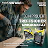 HSS Bohrer Bayerwald Werkzeuge Pure Edge XC 8-tlg. Set 3-10 mm - Xtra Clean mit Brad Point Zentrierspitze