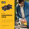 Amboss Ø160 Akku Hand- Kreissägeblatt Set passend für Bosch PKS18 Li, Bosch 18V-53, Mafell MS 55 KSP 55 F KSS 400 PSS 3100 SE MT 55 cc