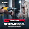 AMBOSS Profi SDS-Plus Spitzmeißel 250 mm 42CrMo - für Beton und Mauerwerk