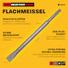 AMBOSS Profi SDS-Plus Flachmeißel 20 x 250 mm 42CrMo - für Schlitze und Kanten