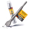 AMBOSS Profi SDS-Plus Spatmeißel 40 x 250 mm 42CrMo - für Putz Kleber und Estrich