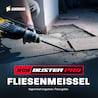 AMBOSS Profi SDS-Plus Fliesenmeißel 40 x 250 mm 25 Grad gewinkelt 42CrMo - Fliesen entfernen