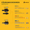 Führungsbohrer_Basic _force 90 mm  für Standard Aufnahmen