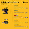 Führungsbohrer Multi 90mm für Standard Aufnahmen