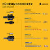 Führungsbohrer HM - 90mm für Standard Aufnahmen