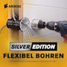 Set Silver Edition Diamant Lochsäge 68mm + Aufnahme + 7mm Diamant Bohrer