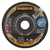 50x Rhodius XT38 Metall Trennscheibe | Ø125 mm - Dicke 1.5 mm -  Bohrung 22.23 mm | Form: gerade | 203881