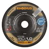 25x Rhodius XT38 Metall Trennscheibe | Ø150 mm - Dicke 1 mm -  Bohrung 22.23 mm | Form: gekroepft | 209497