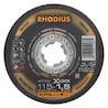 25x Rhodius XT70 Trennscheibe | Ø115 mm - Dicke 1.5 mm - X-Lock | Form: gerade