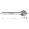 HM Frässtifte - 6 x 4.7 x 6 x 50 <br>Zahnform: HP-11 Micro - Form: Kugel - DIN 8033: KUD