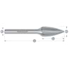HM Frässtifte - 6 x 18 x 6 x 50 <br>Zahnform: HP-11 Micro - Form: Spitzbogen - DIN 8033: SPG