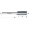 HM Frässtifte - 8 x 20 x 6 x 65 <br>Zahnform: HP-11 Micro - Form: Zylinder + Stirnverzahnung - DIN 8033: ZYB