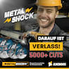 Amboss DreamTeam Set - Carbide Wolf Universal HM + Metal Shock 5000+ Stahl + BGL 35P Beton Trennscheiben 230 mm Winkelschleifer Profi Baustelle