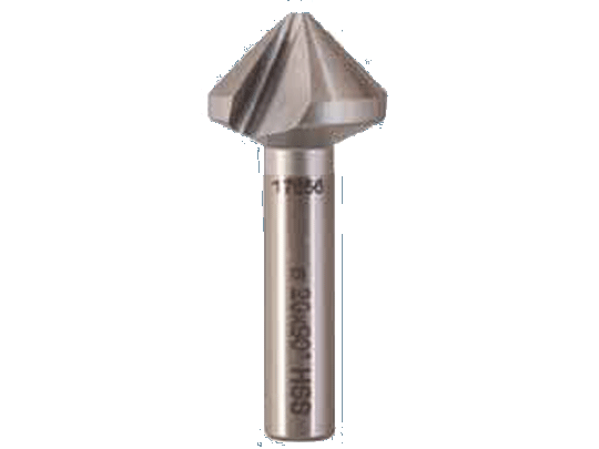 Kegelsenker Werksnorm 90 Grad HSS - Kopf: 20 mm Schaft: 8