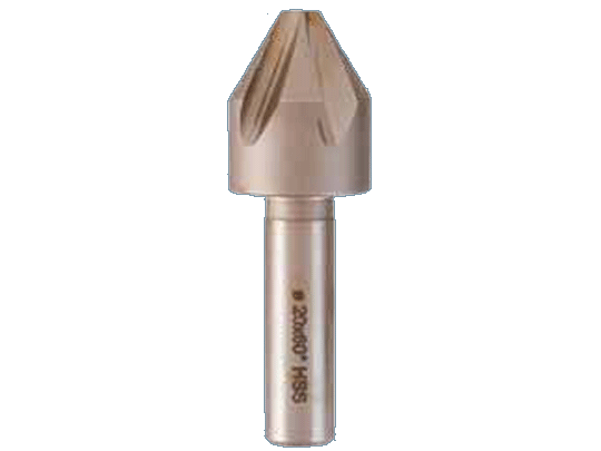 Kegelsenker DIN 334 A 60 Grad HSS/TIALN - Kopf: 20 mm Schaft: 10