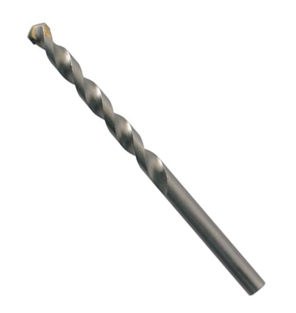 1x HM Betonbohrer sandgestrahlt+gefräst Zylinderschaft - Ã ̃:7 mm - GL:
