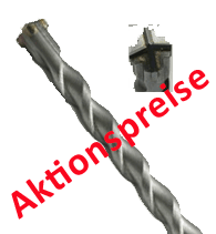 1x HM Hammerbohrer 520 mm SDS Max Schaft - Ã ̃:18 mm - GL: 520 mm