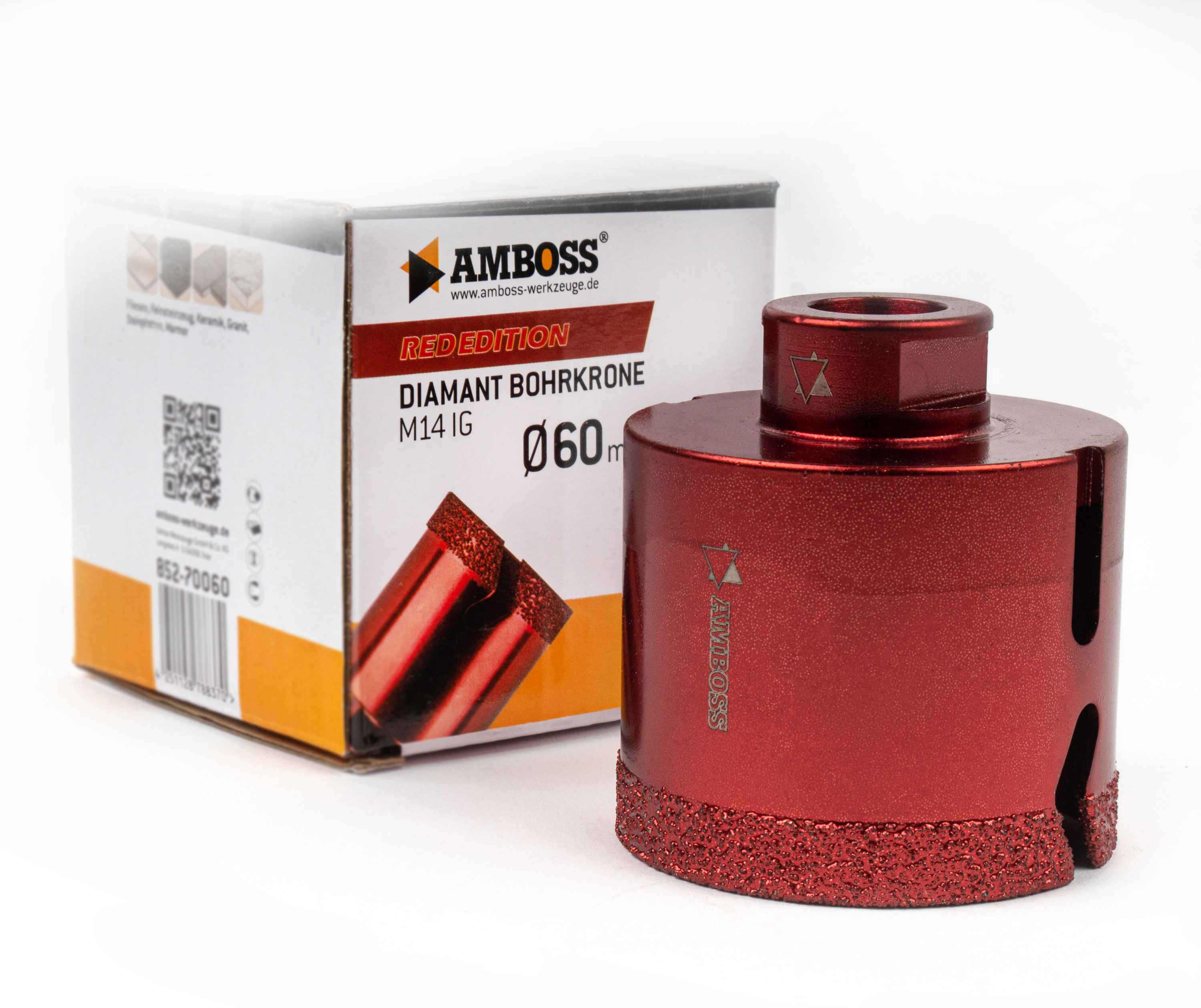 4251128788370 - Amboss Red Edition Bohrkrone 60 mm