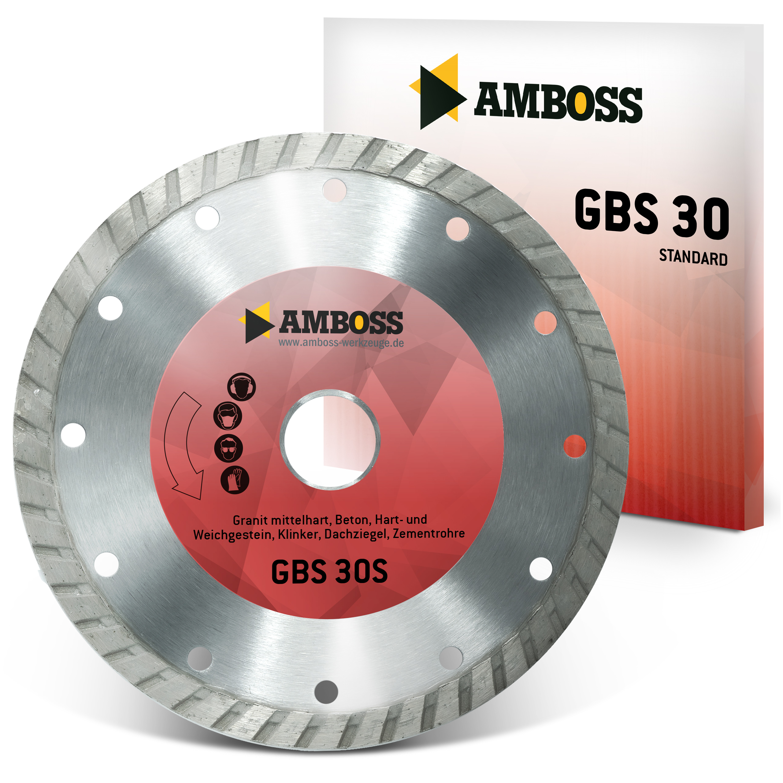 4251128780190 - Amboss GBS 30S Diamant Trennscheibe - 150 x 27 x 222