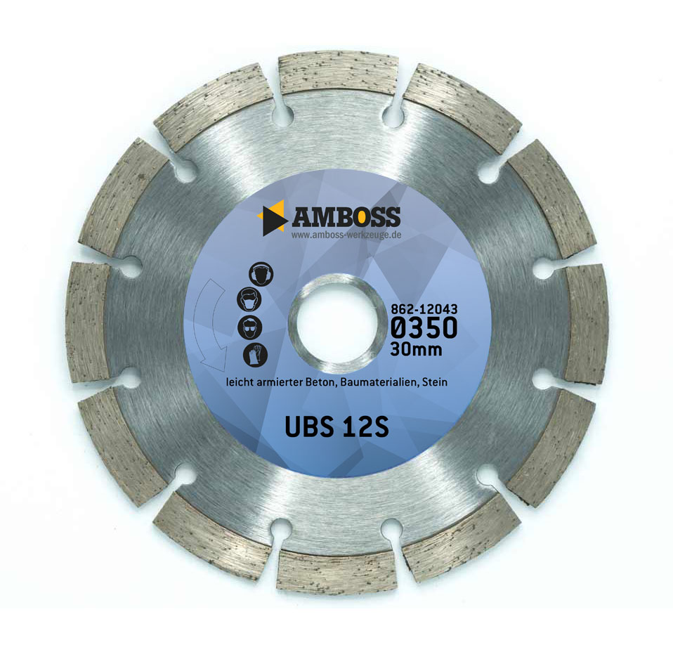 4251128780114 - Amboss UBS 12S Diamant Trennscheibe - 350 x 35 x 30