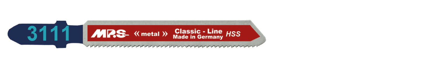 5x MPS 3111 Stichsägeblatt Länge 75/50 mm