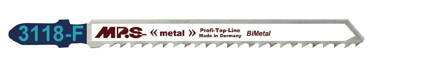 5x MPS 3118-F Stichsägeblatt Länge 100/75 mm