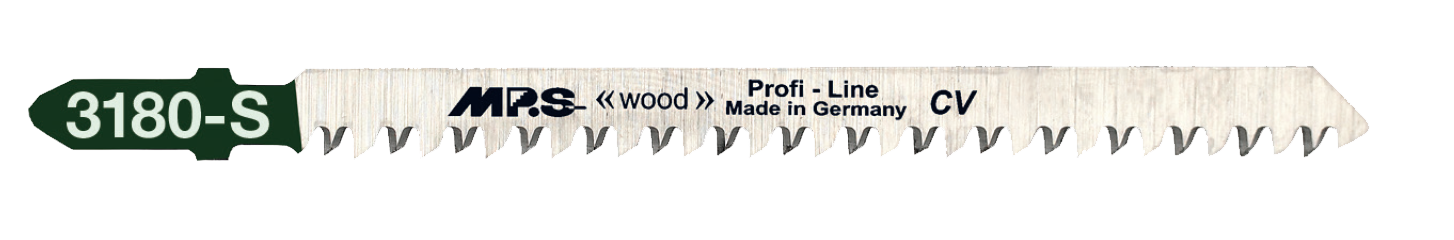 5x MPS 3180-S Stichsägeblatt Länge 115/90 mm