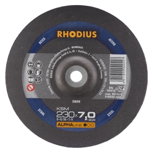 Rhodius KSM Metall Schruppscheibe | Ã ̃230 mm - 7 mm - 22.23 mm | gerad