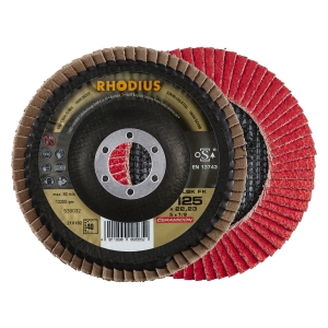 10x Rhodius LSK FK Fächerschleifscheibe Korn:40 Ã ̃125mm