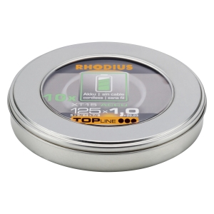 Rhodius XT15 Metall Trennscheibe | Ã ̃125 mm - 1 mm - 22.23 mm | gerade